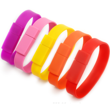 Promotional Gifts Silicone Bracelet USB Flash Drive Free Sample